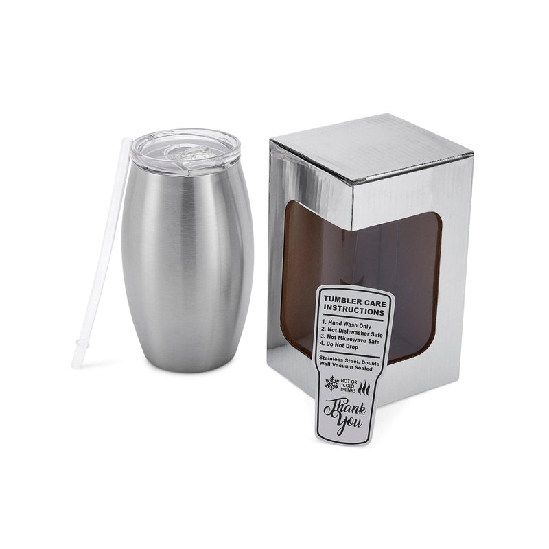 15oz Barrel Tumbler (Stainless Steel)