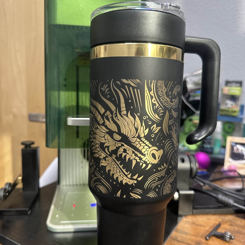 40oz Gold Plated Tumbler