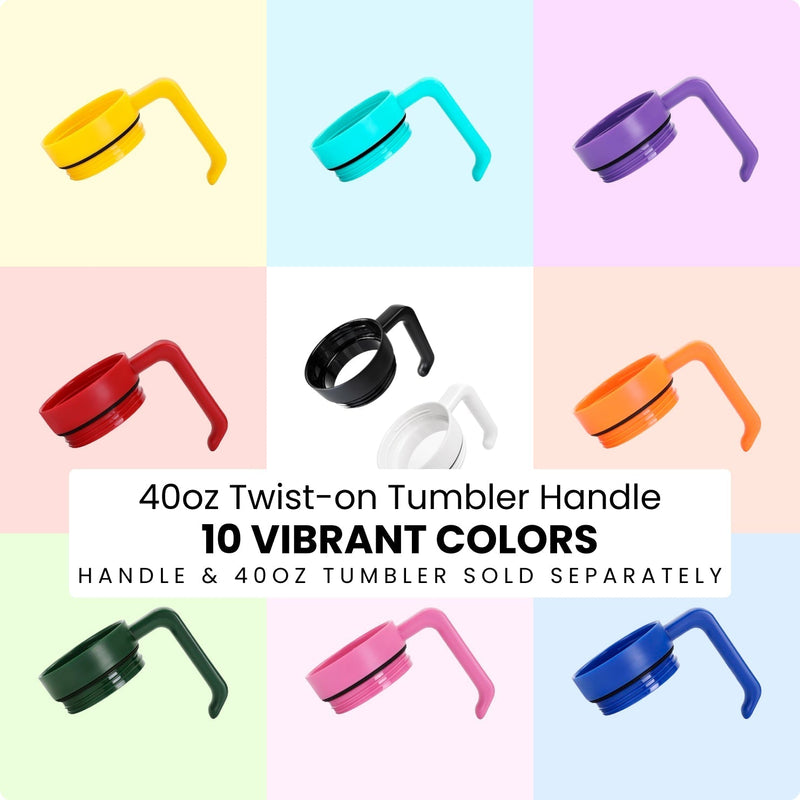 40oz Rainbow Plated Tumbler