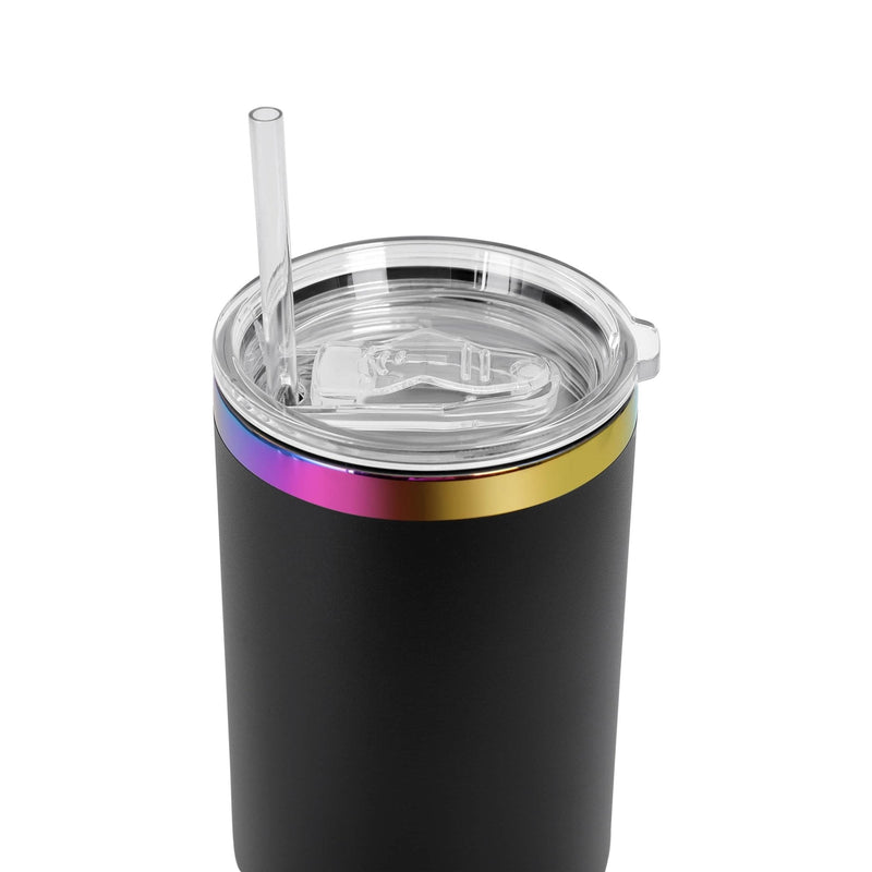 40oz Rainbow Plated Tumbler