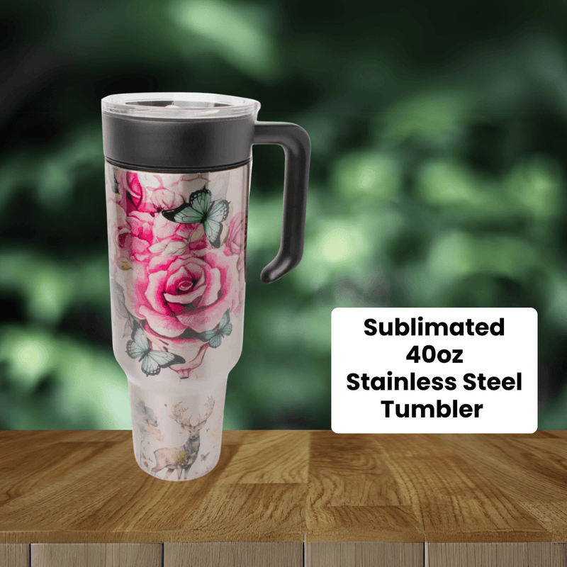 40oz Tumbler Stainless Steel Sublimation