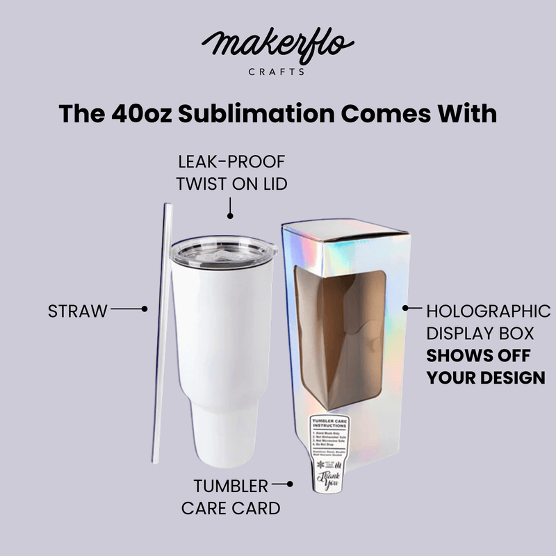 40oz Tumbler Sublimation