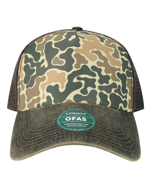 LEGACY OFAFP Old Favorite Five-Panel Trucker Cap