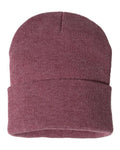 Sportsman SP12 12" Solid Cuffed Beanie