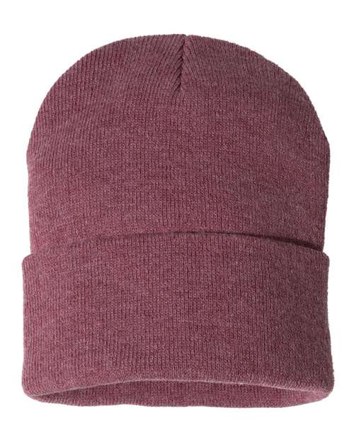 Sportsman SP12 12" Solid Cuffed Beanie