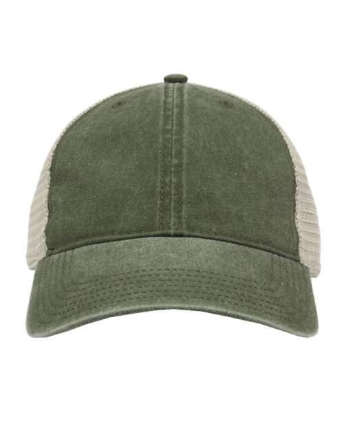 The Game GB460 Pigment-Dyed Trucker Cap