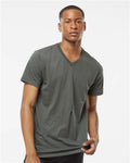 Tultex 207 Poly-Rich V-Neck T-Shirt