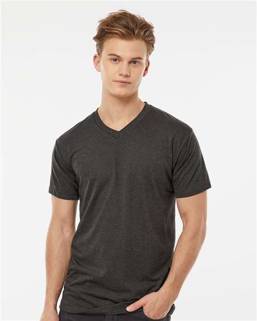 Tultex 207 Poly-Rich V-Neck T-Shirt