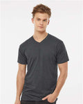 Tultex 207 Poly-Rich V-Neck T-Shirt