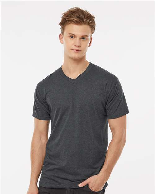 Tultex 207 Poly-Rich V-Neck T-Shirt