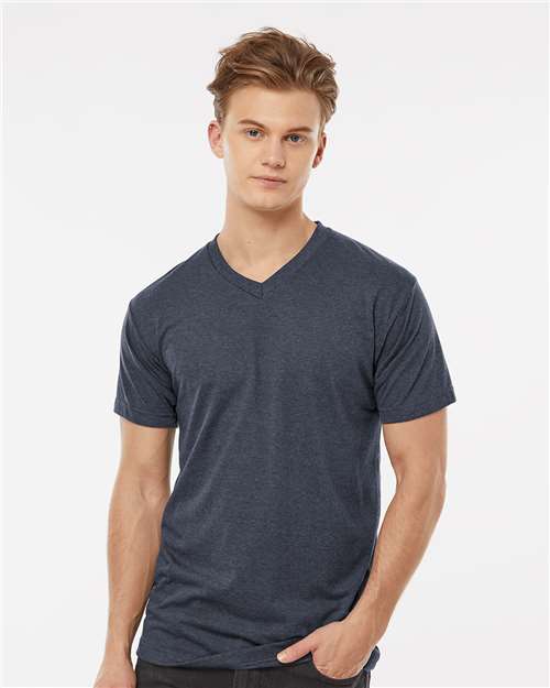 Tultex 207 Poly-Rich V-Neck T-Shirt
