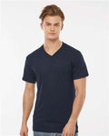 Tultex 207 Poly-Rich V-Neck T-Shirt