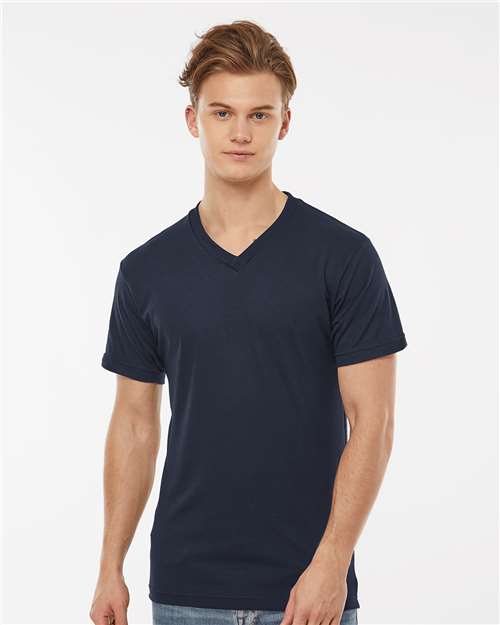 Tultex 207 Poly-Rich V-Neck T-Shirt